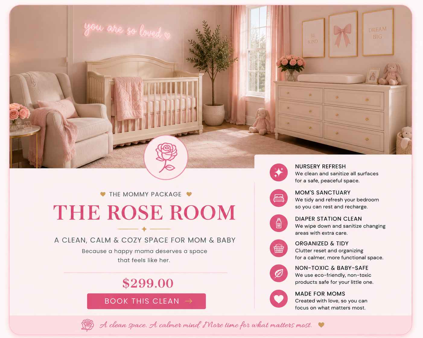 Mommy Package- The Rose Room